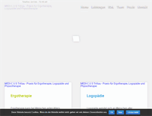 Tablet Screenshot of medicus-trittau.de